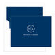Circle Initials Folded Note Cards Image 1 of 19